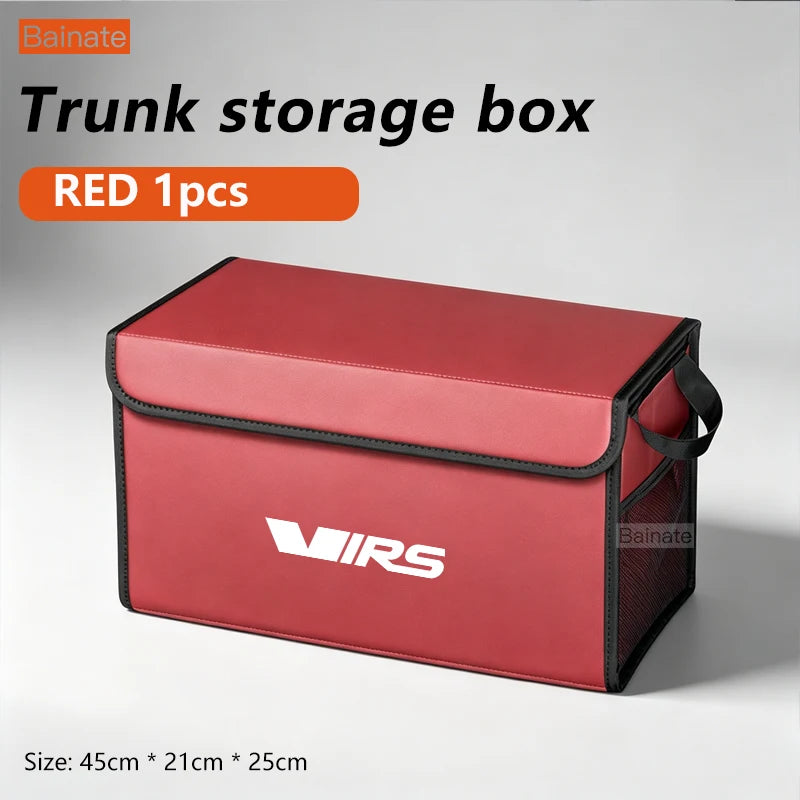 Car Trunk Foldable Storage Box, For Skoda VRS Kodiaq Superb Octavia Karoq, Multi-Functional Folding Interior Storage Accessories