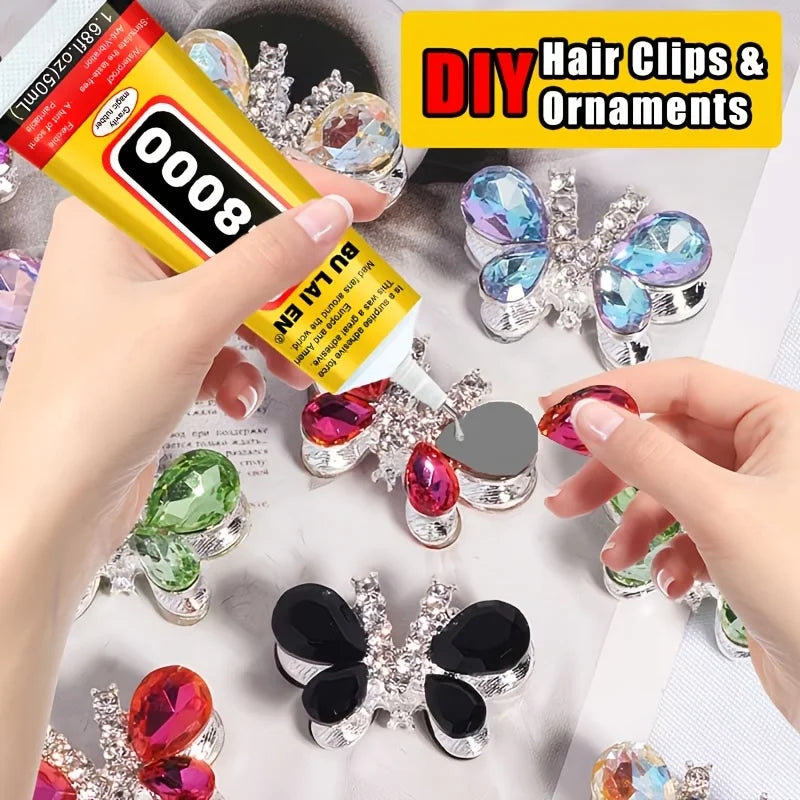 Office Glue (15g/110g) B7000 E8000—Waterproof and transparent adhesive for mobile phones and jewelry