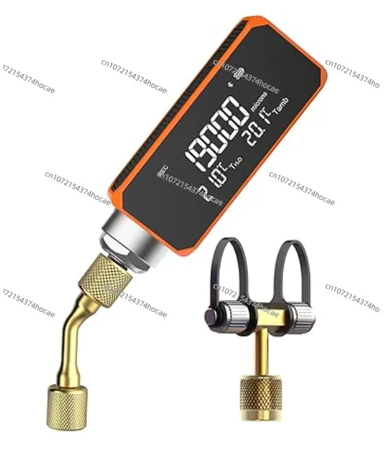 Mini Wireless Micron Meter 1 to 19,000 Microns, Digital Vacuum Gauge for HVAC and Automotive 1/4