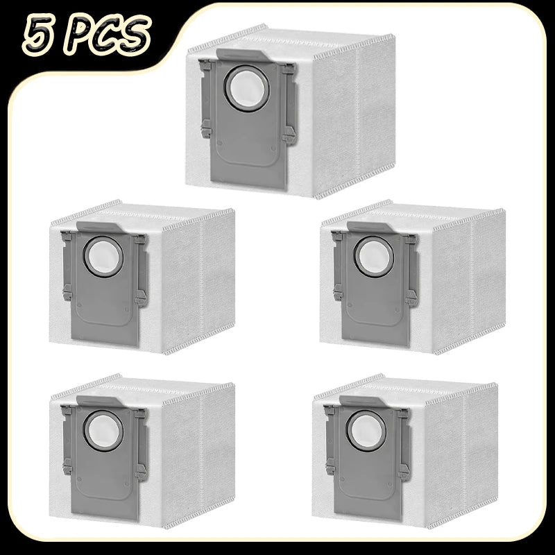 For Roborock Saros 20 Sonic/S10 MaxV Ultra Robot Vacuum Accessories Dust Bags Replacement Parts