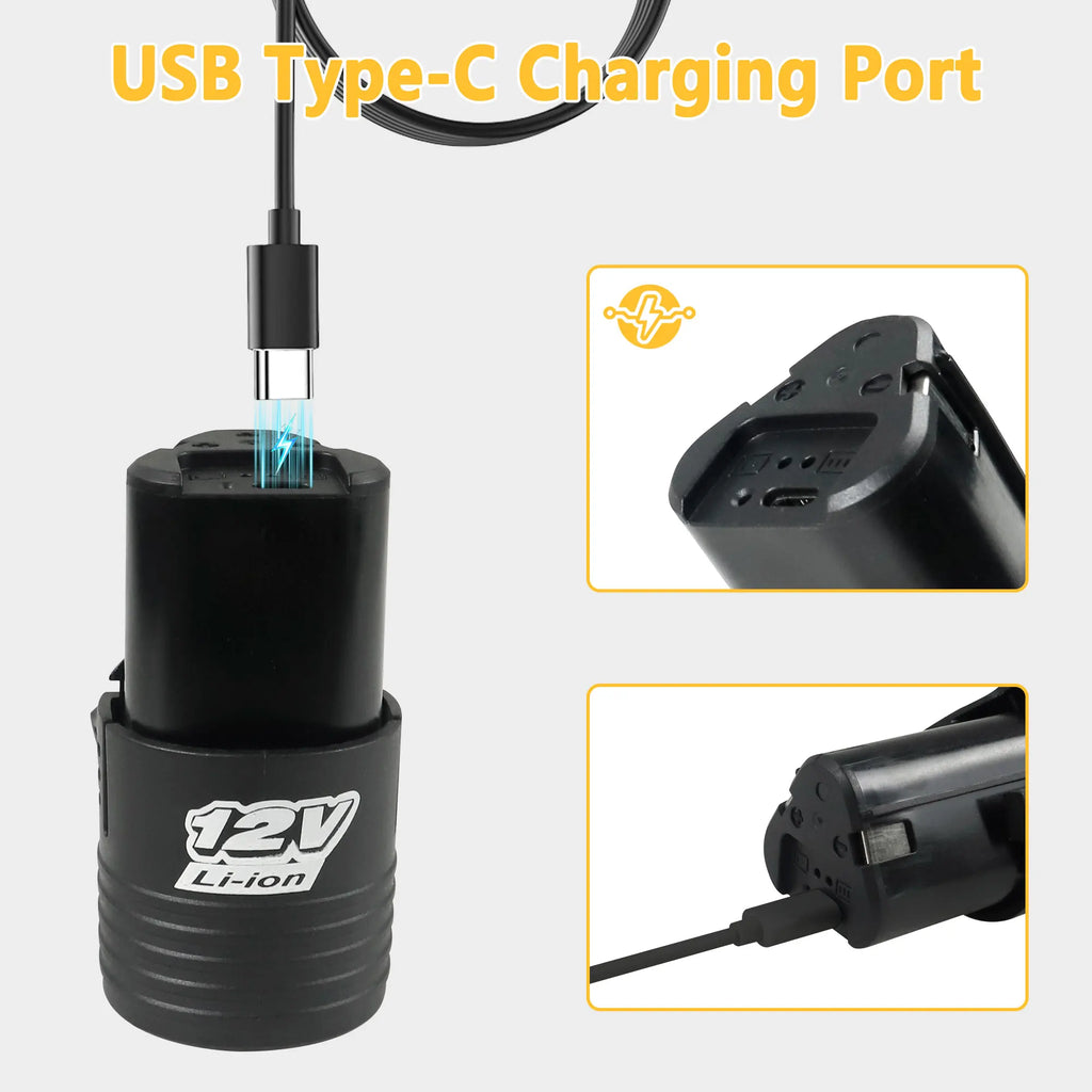 NEWONE 12V Multi Functional Tool Renovator 6 Speed Adjustment Oscillating Tool Vibration Woodworking Powerl Tool With LED Light