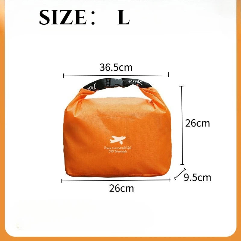 Waterproof Rolled Storage Bag Oxford Cloth 420d Dry Bag Outdoor Travel Hiking Beach Foldable Dispenser Portable Organizer Pack