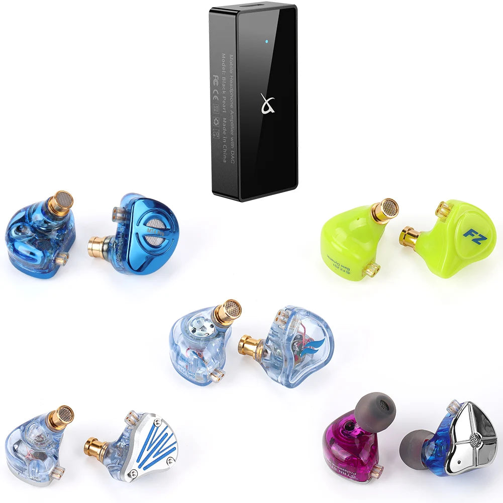 TRN Black Pearl DAC Hi-Fi DAC/Amp Chip Earphone Amplifier