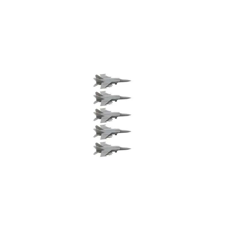 5PCS Russian Mig-25 Interceptor Plane Resin Assembly Model Reconnaissance Aircraft Length 9/31.8/55.6/63.6mm Toys DIY Aeroplane