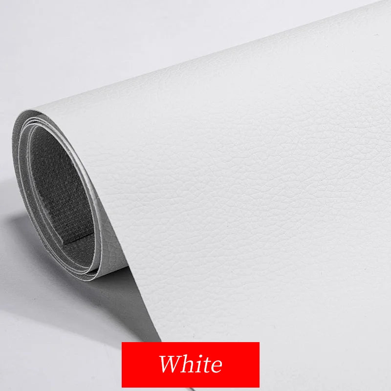 Self Adhesive PU Leather Patches Patch Self-Adhesive Couch Waterproof Wear-Resisting For Furniture Sofa Car Seats Shoes Fabric
