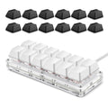 12 Keys Mini Game Mechanical Gaming Keyboard One Handed Keypad USB-C Wired OSU Keypad Programmable Hot Swappable Keyboard