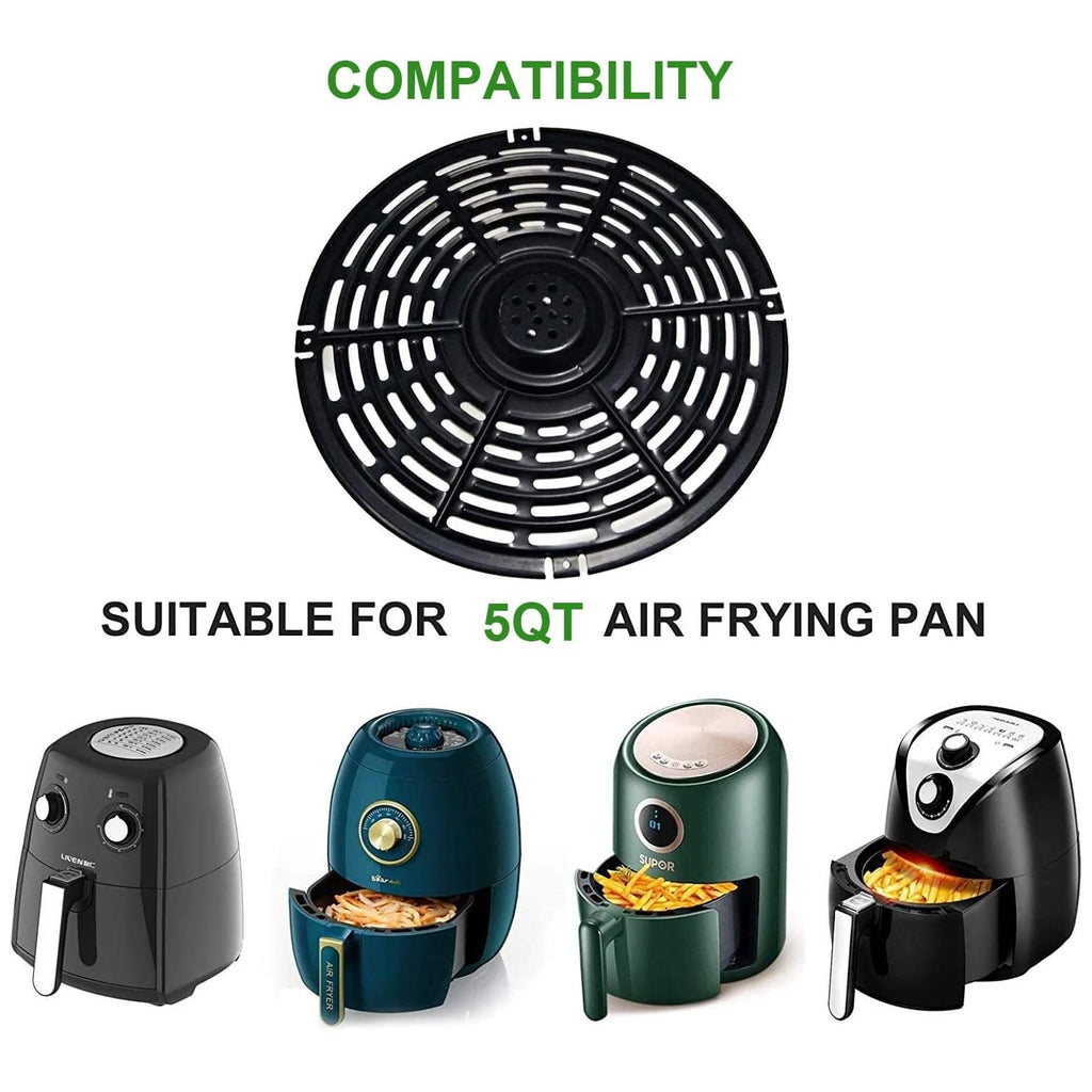 Airfryer Basket Replacement Grill Pan Oven Baking Mat Air Fryer Grid Accessories Parts Plate Tray Food Cooking Kitchen Divider