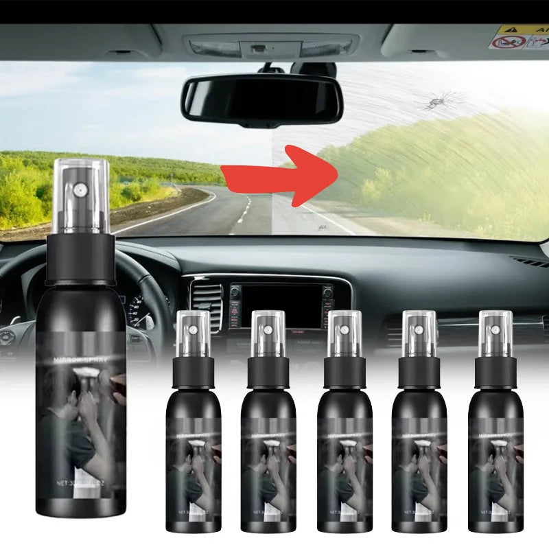 Car Windshield Anti-spy Spray Stain Dust Remover ﻿Anti-Peeping Mirror Anti-Fog Spray Defogging Agent For Bathroom & Car Glass  ﻿