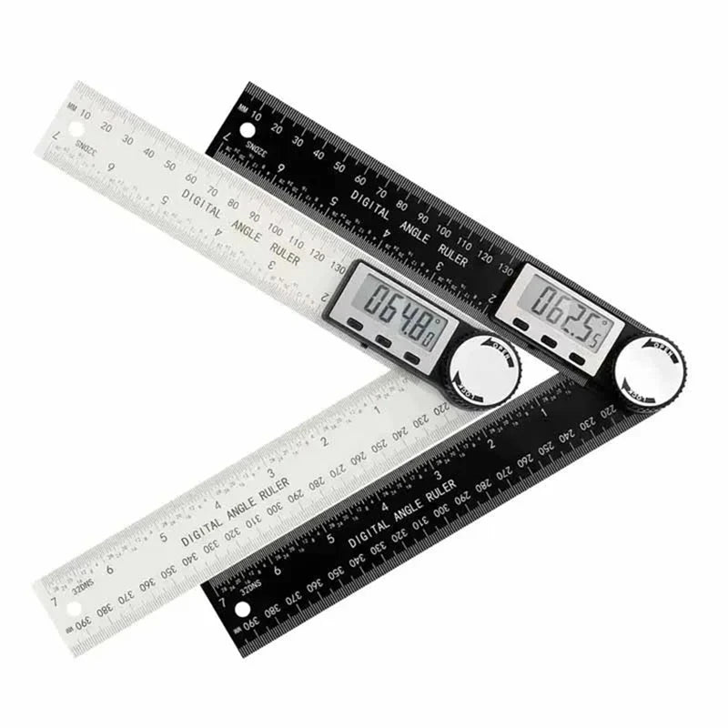 Digital Angle Detector Scale High Accuracy Level Gauge Measuring Tool 2 in 1 Multifunction Tools  For Woodworking Crafting