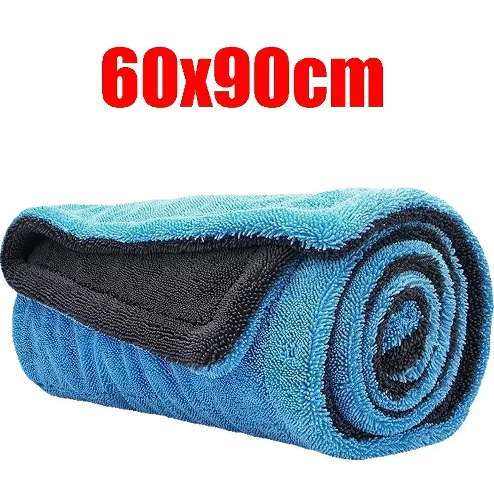 1400GSM Car Towel Car Detailing Rags Quick Drying Cloth Multi-Purpose Car Wash Towel For Car Window Cleaning And Auto Care