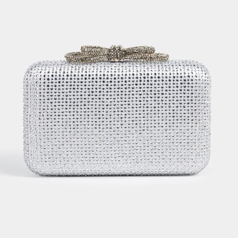 Diamond Evening Bag Clutch Silk Fabric New Crossbody Shoulder Fashion Luxury Brand Vip Women's Purses Bags Casual Party Handbag