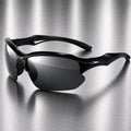 Men Polarized Sports Sunglasses UV400 Half Frame Cycling Driving Glasses Lightweight Outdoor Fishing Running Sun Shades