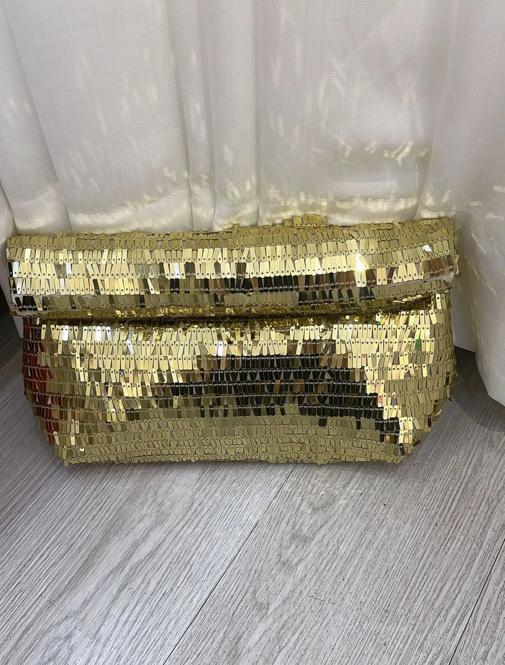 Fashion Sequins Crossbody Bag Simple Women's Tote Bag Underarm Shoulder Bag Evening Clutch Party Handbag ﻿wallet gold