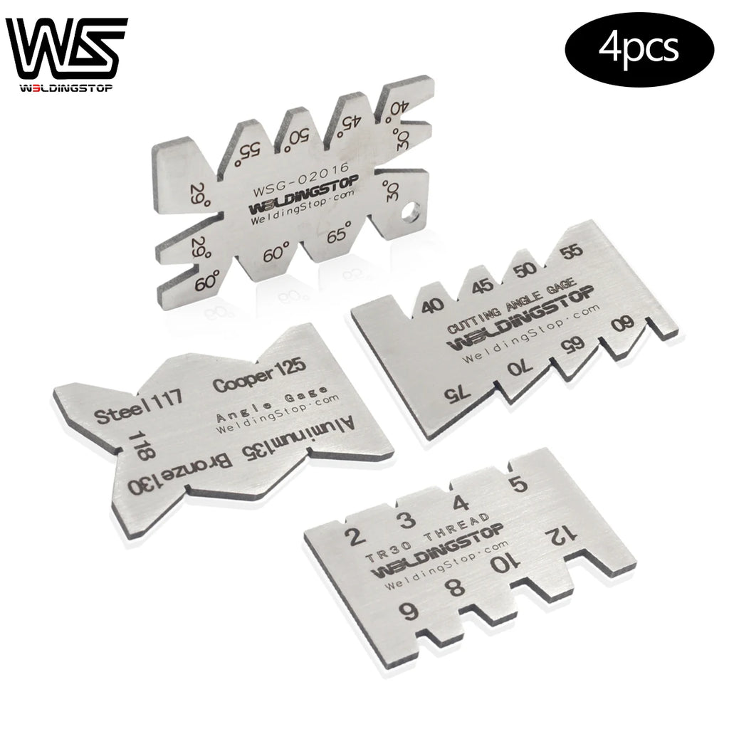 Angle Gage Screw Pitch Thread Lathe Cutting Gauge Drill Bits Sharpening Angle Template Measuring Tool Kits
