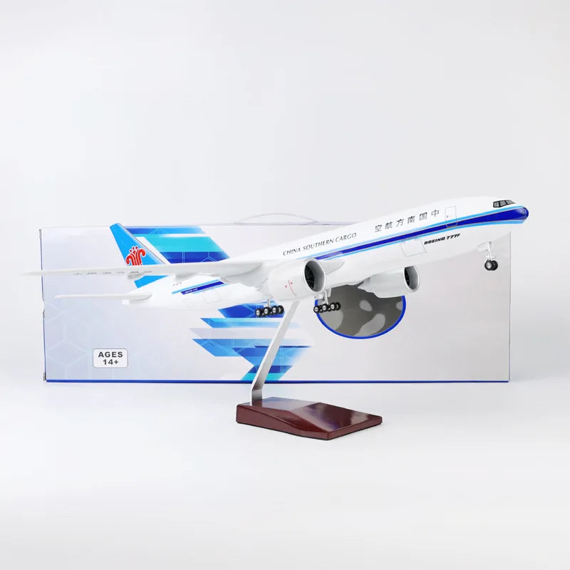 47cm Airplane Model 777 china southern Airlines 1:157 Scale Aircraft W  Wheel Landing Gear Resin Collected Gift Aviation