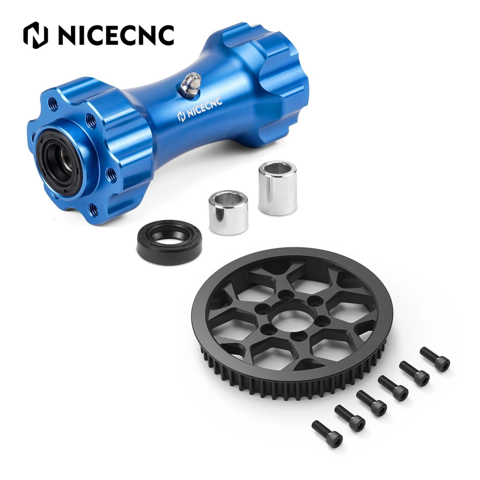 NICECNC For Surron Light Bee X Secondary Pulley Middle Drive Axis Drive Shaft Jackshaft For Sur-Ron Light Bee S Segway X160 X260