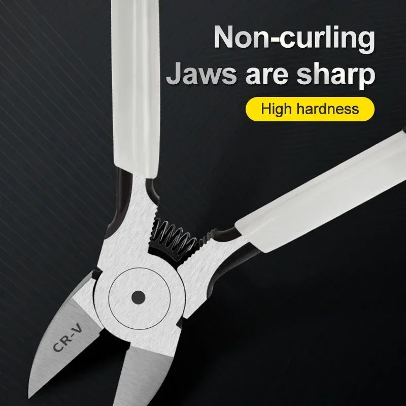 5/6 Inch Cr-V Mini Electronic Wire Stripping Pliers Diagonal Pliers Side Cutter Plastic Cable Nipper DIY Repair Tools