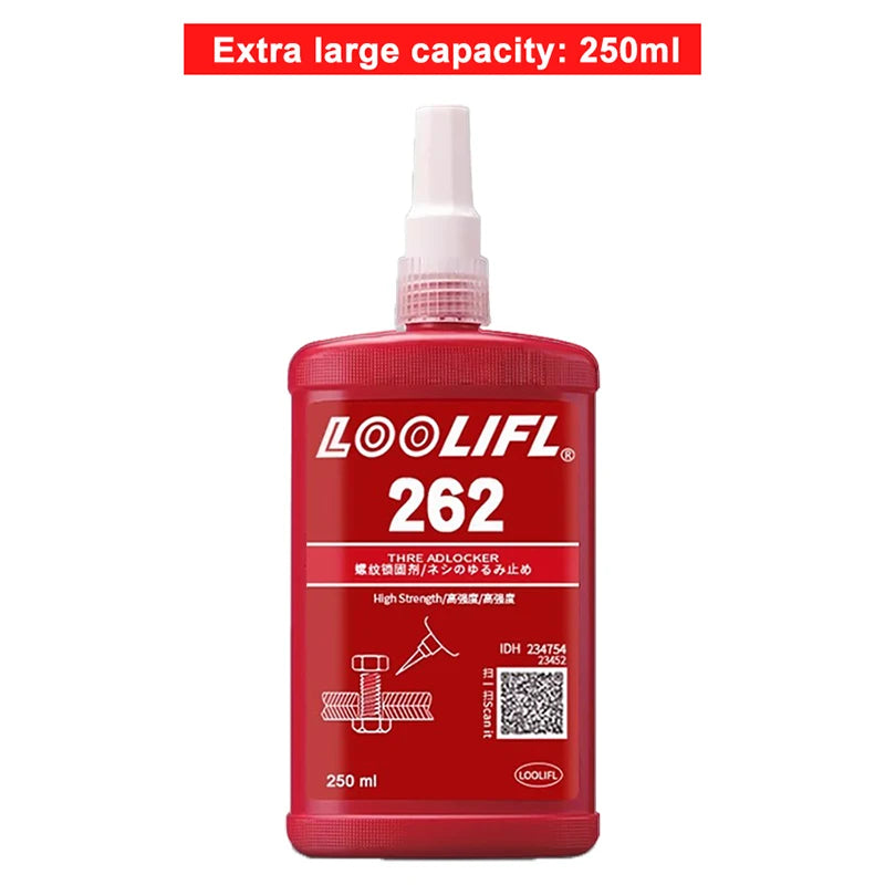 Loctite 262 Screw Lock Threadlocker Quickly Cured Thread Locking Agent Anaerobic Adhesive Corrosion-Resistant Anti-LooseningGlue