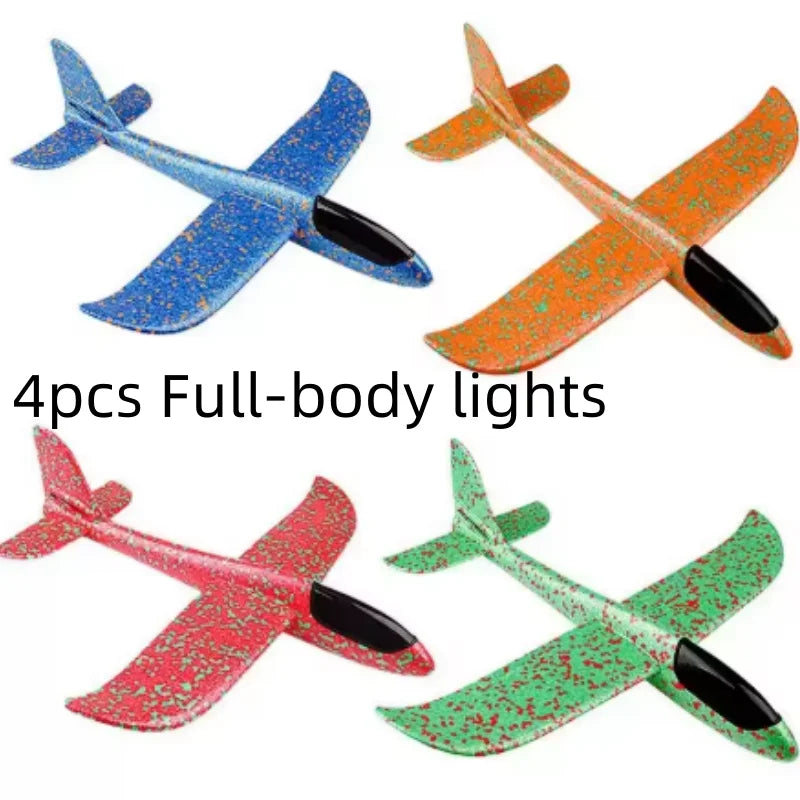 48cm Hand Throwable Free Flight Glider Foam Model EPP Breakout Flight Glider Party Game Kids Outdoor Fun Gift Toy
