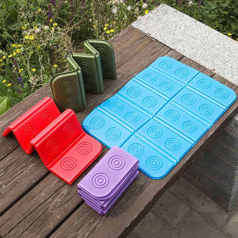 Outdoor Foam Camping Mats Ultralight Foldable Foam Seat Pad Travel Hiking Fishing Seat Cushion Outdoor Picnic Seat Mats