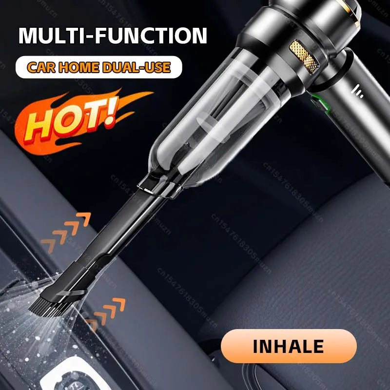 Mini Car Vacuum Cleaner Strong Scution Cordless 998000PA Powerful Wireless Car Cleaner HandHeld Portable Vacuum Cleaner for Car