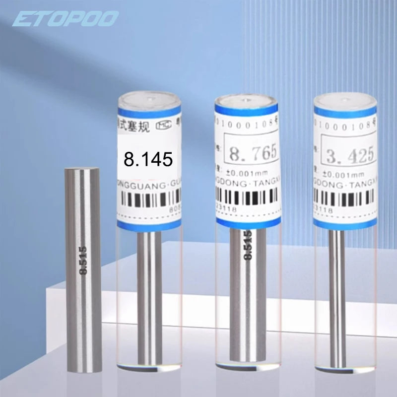 1 Piece High Precision Pin Gauge Measuring Tool, Pin Gauge Range 0.101 to 19.999 mm, Gap 0.001 mm, Gauge Measuring Tool