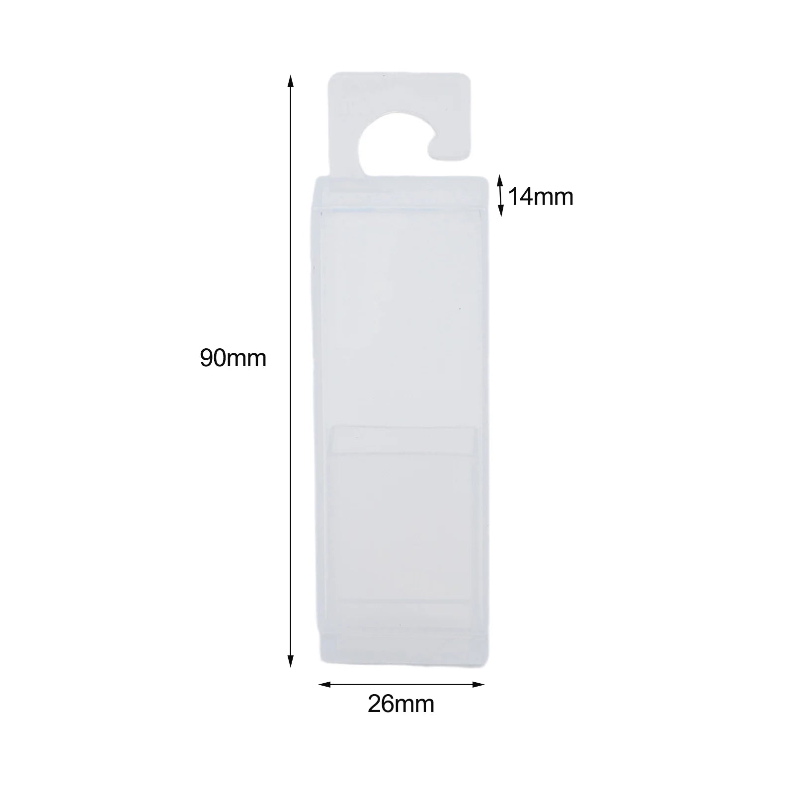 1/2/3 Pcs Tool Parts Storage Lucency Box Rectangular Telescopic Box Tool Packaging Drill Bit Specific Storage Box