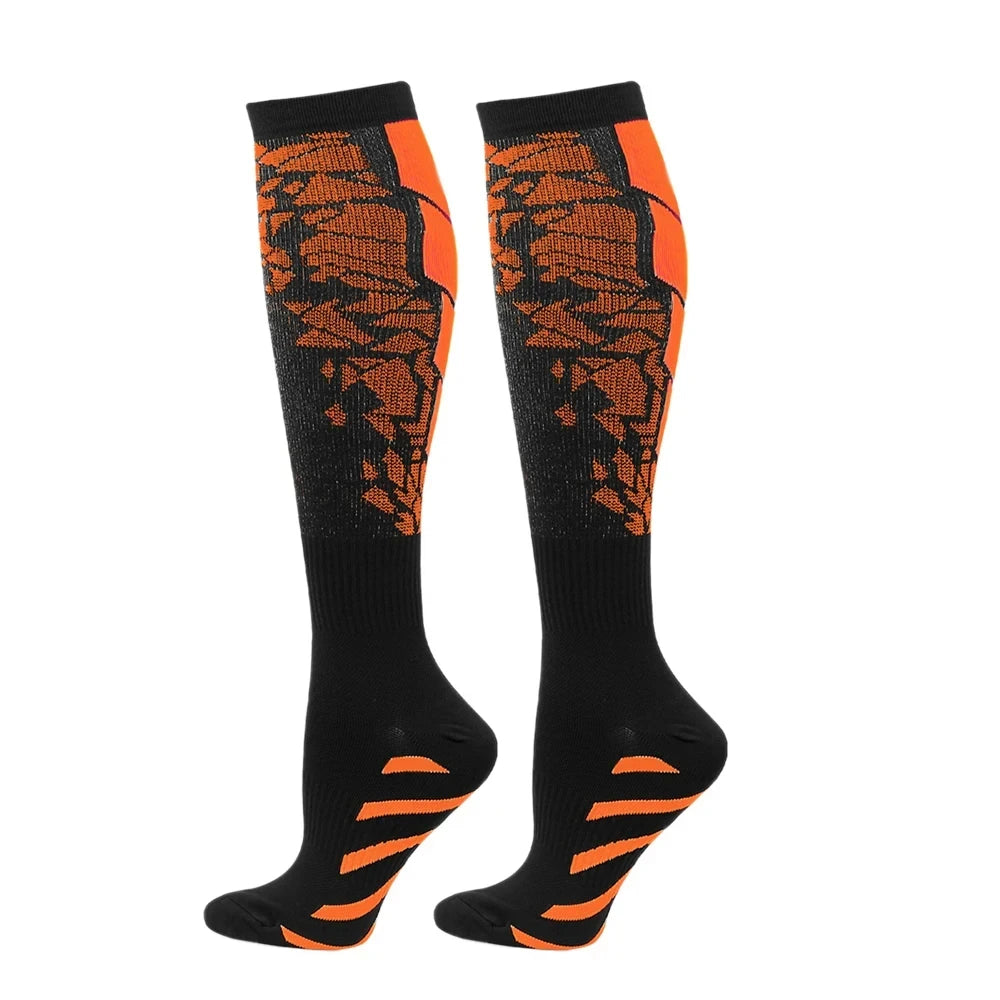 Compression Socks Varicose Veins Socks Pregnancy Anti Fatigue Blood Circulation Socks Gym Outdoor Cycling Football Fitness Socks