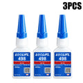 Industrial Quick-Drying Glue, Strong Adhesive for Metal, Plastic, Rubber, and Wood, Universal Instant Adhesive, Low Whitening, Low Odor, Waterproof, High Strength, Fast-Drying Adhesive, DIY Handmade Repair Special Use