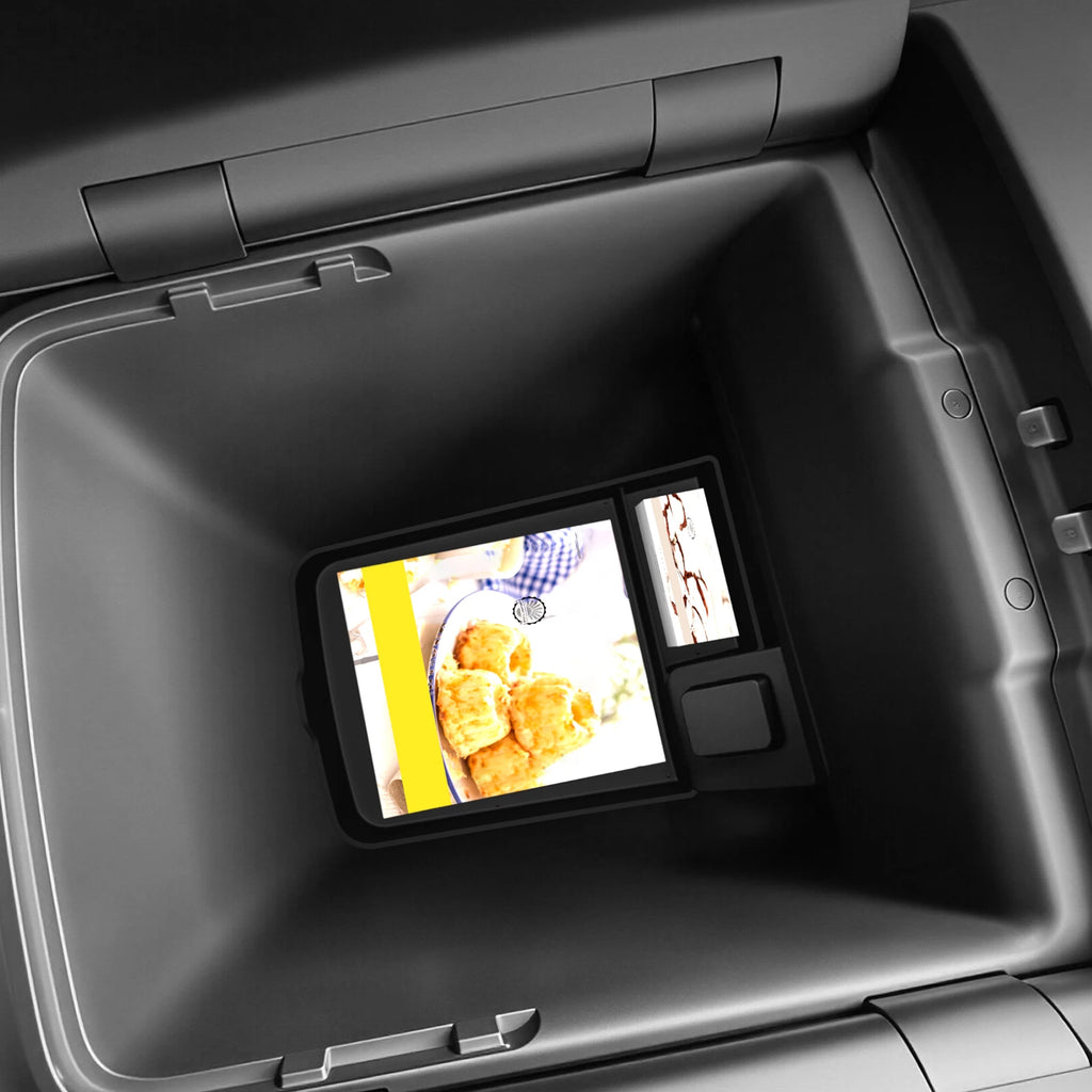 LUCKEASY for Kia Telluride 2027 Base Trim Car Storage Box Accessories Central Control Armrest Box Bottom Box Storage Case Tray
