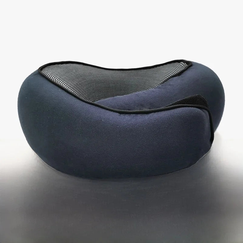 Memory Foam Neck Pillow Portable Travel Pillow Adjustable U-Shaped Pillow for Air Travel Nap Supportive Neck And Shoulder Relief