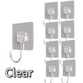 Self Adhesive Hooks Rotating Waterproof Strong Sticker Holder Wall Door Storage Hanging Hook Kitchen Bathroom Organizer
