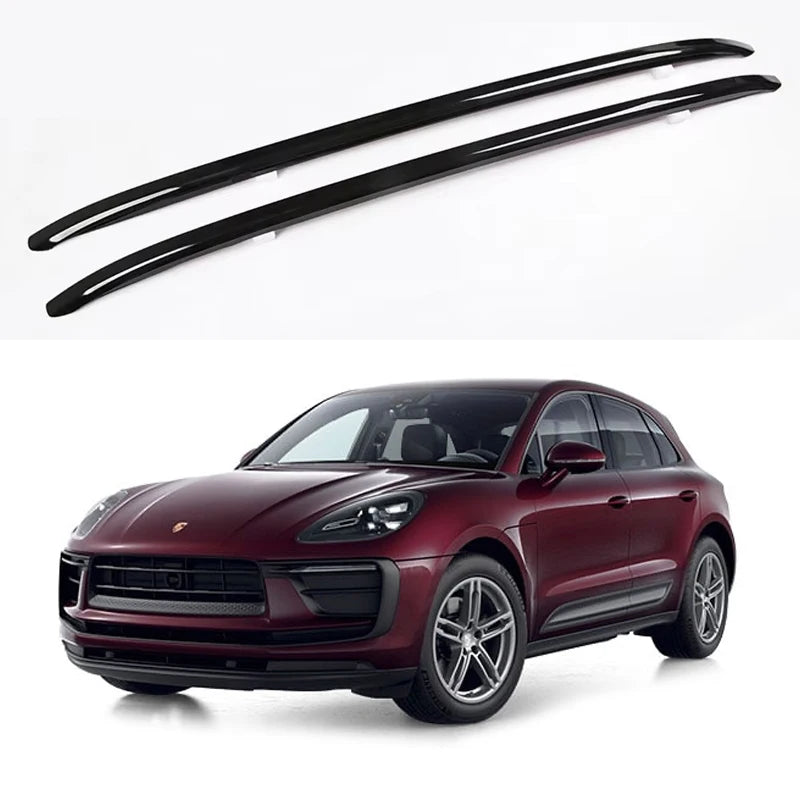 OEM style Car Roof Racks For Porsche Macan Turbo S GTS 2019-2025 Rails Bar Luggage Carrier Bars top Cross bar Rack Rail Boxes