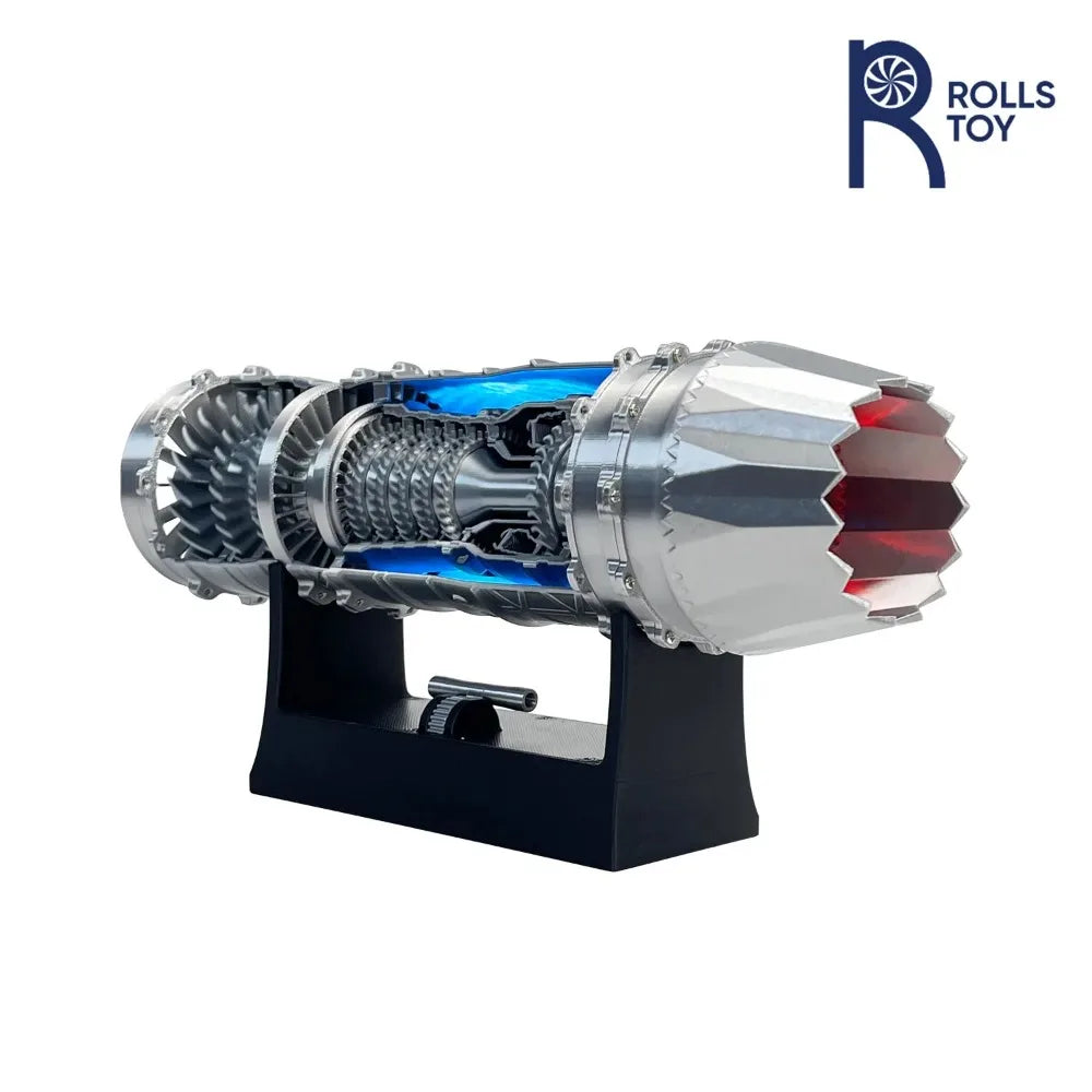 J-35 Fighter Aircraft Turbine Engine Assembly Model Aircraft 3D Printing Electric Aore Action Figure Collection Toys Boy Gifts