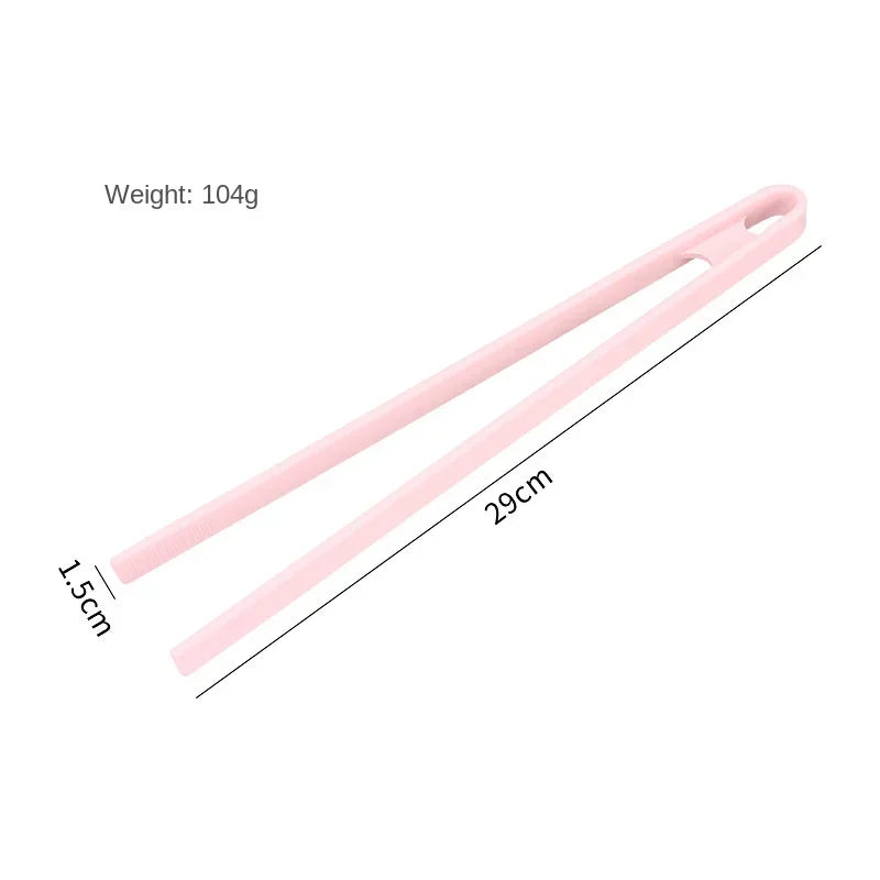 Silicone Food Toast Tongs Trivet Tongs for Kitchen Tongs Non-slip Cooking Clip Clamp BBQ Salad Tools Grill Kitchen Accessories