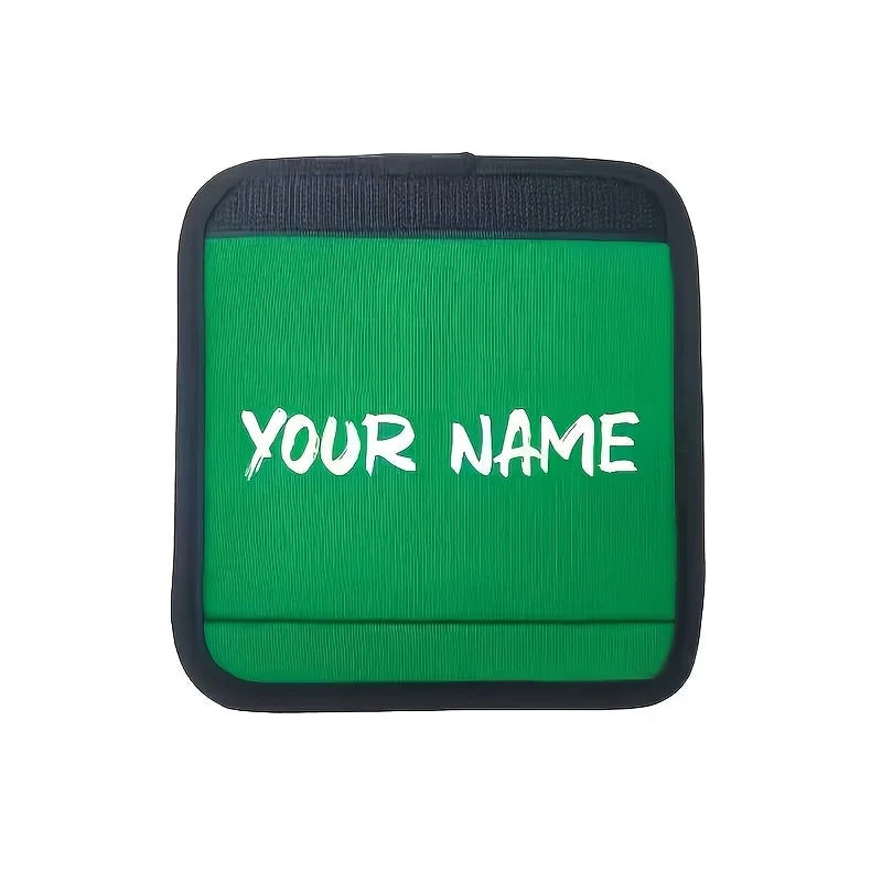 Custom Name Travel Essential Luggage Handle Cover with Personalized Text, Ideal for Protecting Your Hands And Bag Handle