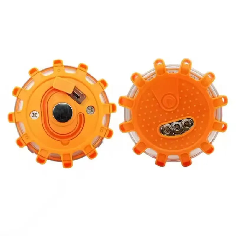 Led Car Strobe Warning Light Flashing Light Portable Emergency Light Magnetic Induction Road Accident Light  Safety Accessory