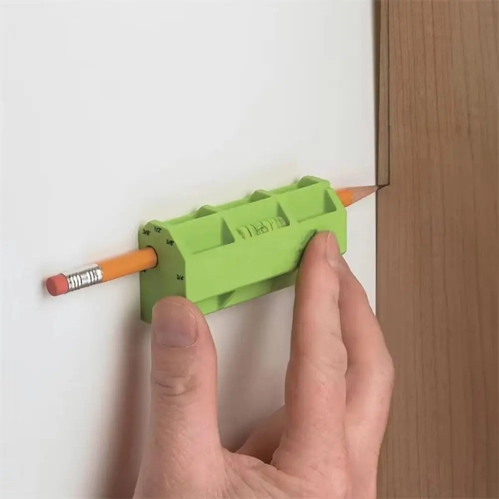 ABS Wood Marking Tool Multi Margin Multidimensional Horizontal Line Marker Durable Green Marking Gauge Scribe Tool