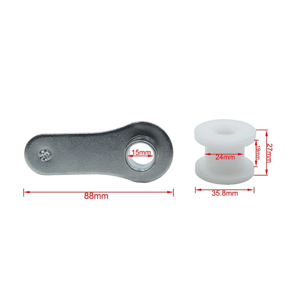 Heavy Duty Chain Roller Tensioner Adjuster With Spring Roller Guide For 110cc 125cc 140cc Dirt Pit Mini Bike Moto ATV Quad Parts