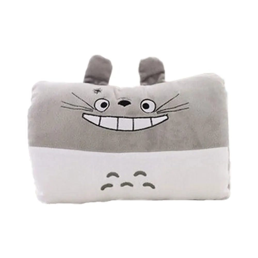 Pink Washable Winter Gloves Plush Pillow Cartoon Gloves Men Women Mitten Warm Hand Electric Heating Hand Warmer