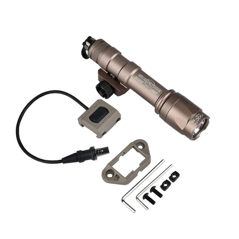 Surefire Tactical M600 M300 Airsoft Flashlight Scout Light Modbutton Lite Switch MLok Keymod Lamp LED Outdoor game Toy lamp