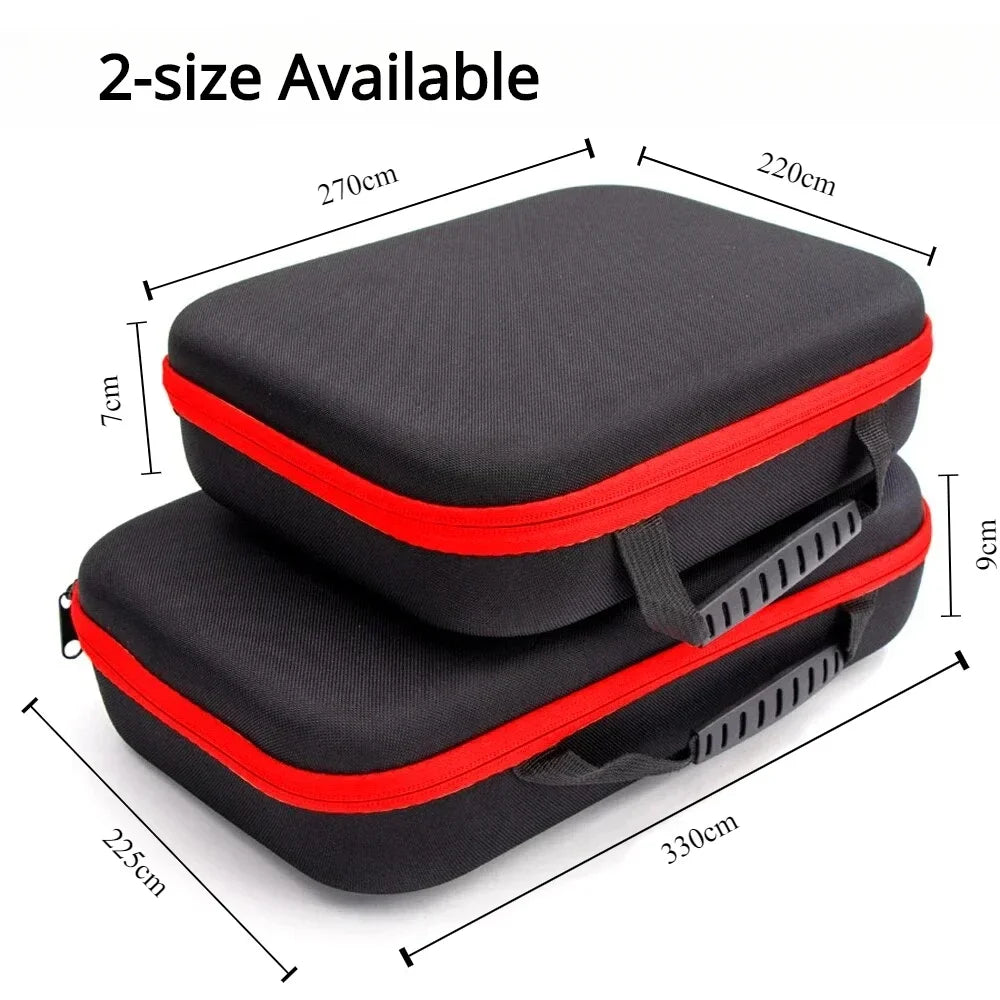 Large Capacity Tools Bag 2-size Available With Red Edges Tools Waterproof Tool Bags Electrician Hardware portable Tools Bag