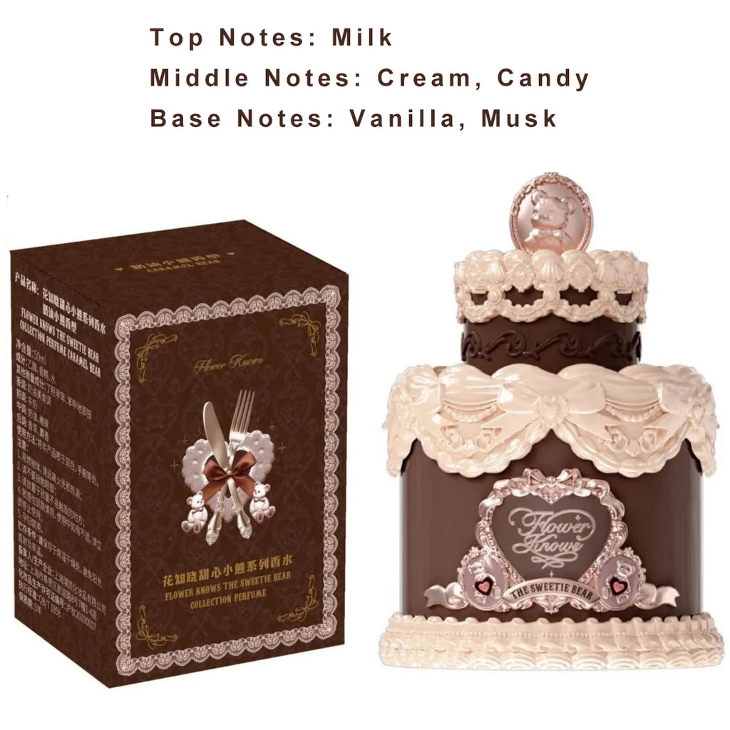 Flower Knows Knight Unicorn Sweetie Bear Perfume Long Lasting Rose Milk Musk Floral Fruity Fragrance Sweet Aesthetic Skin Scent