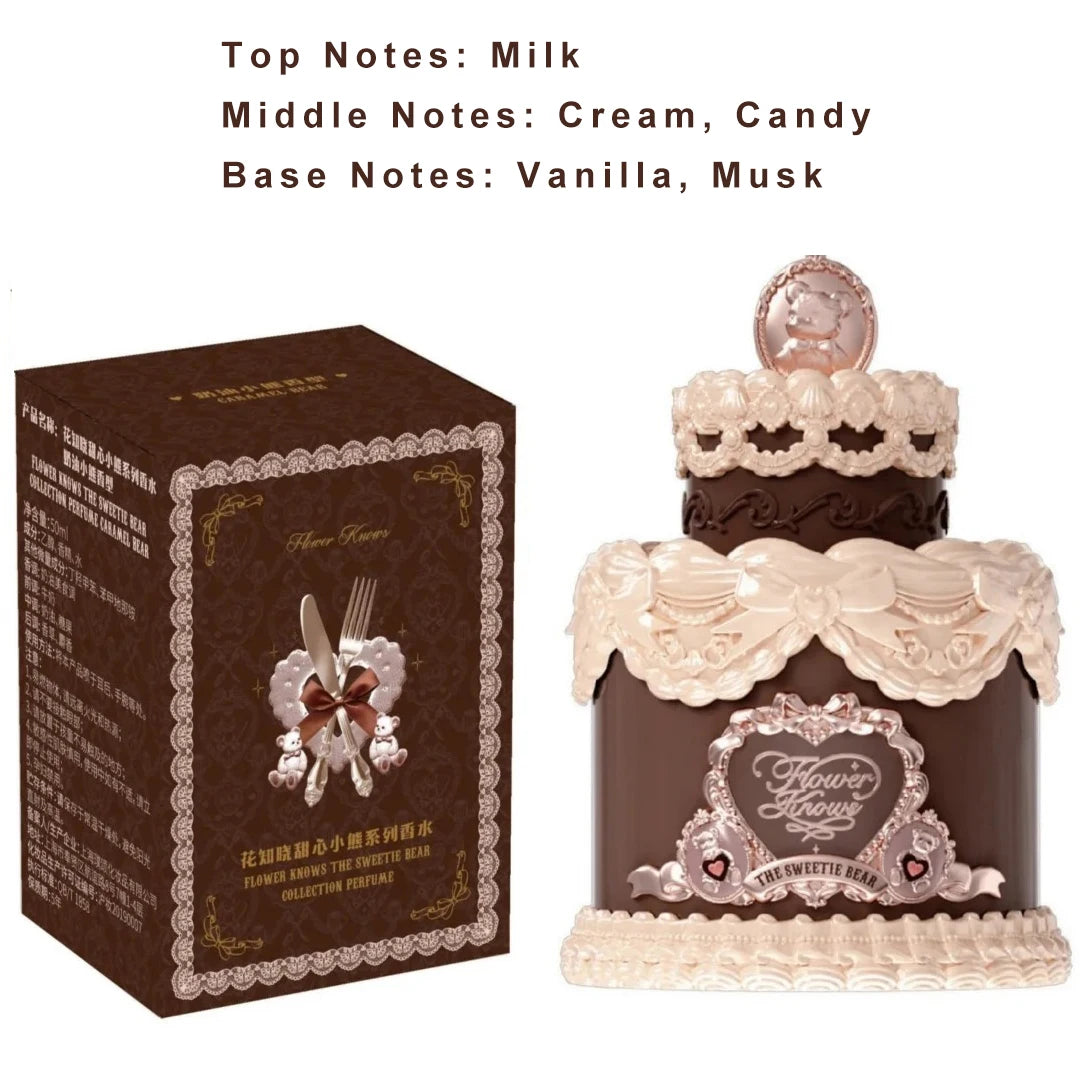 Flower Knows Knight Unicorn Sweetie Bear Perfume Long Lasting Rose Milk Musk Floral Fruity Fragrance Sweet Aesthetic Skin Scent