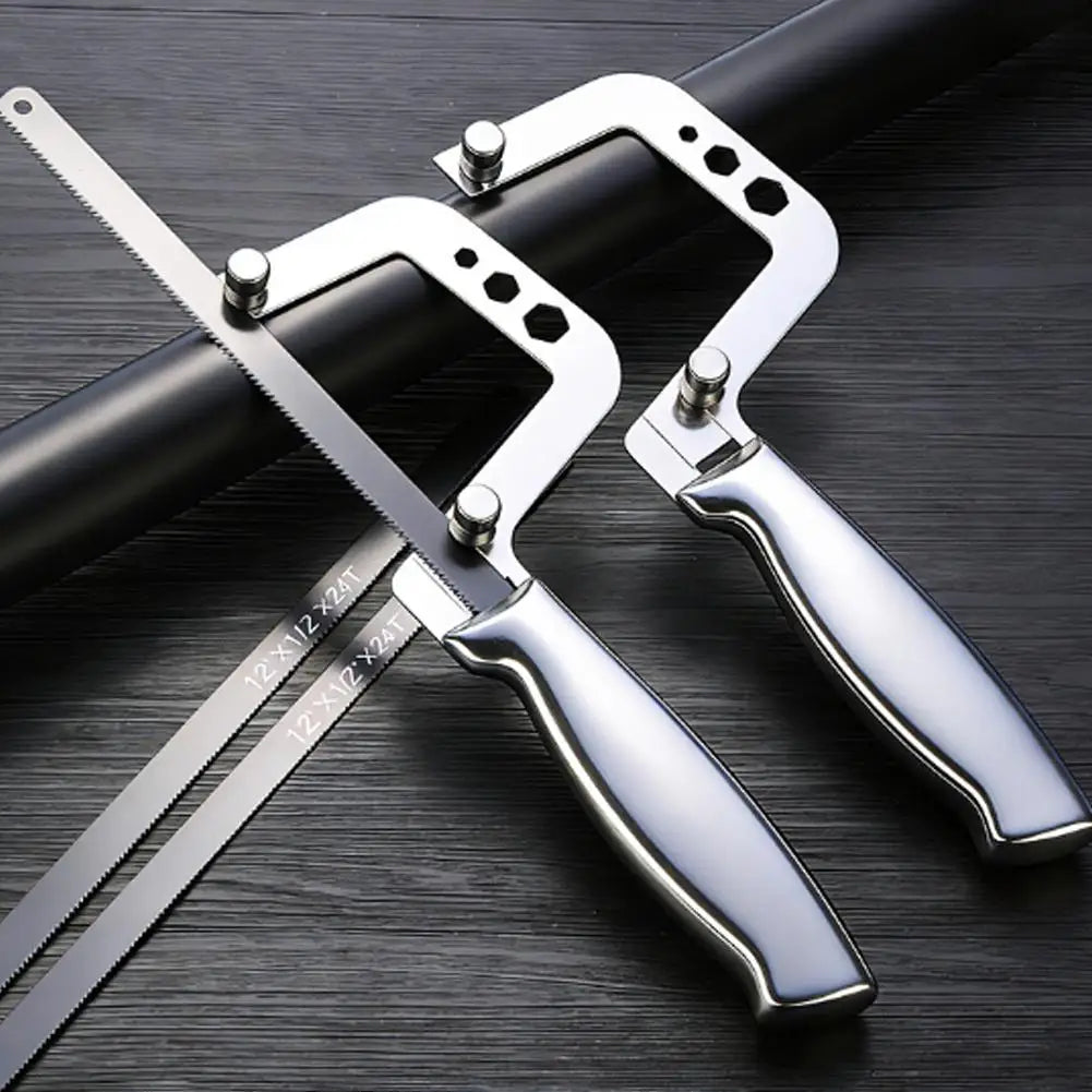 Mini Hacksaw Stainless Steel Frame Small Hacksaw Household DIY Small Handheld Saw Hand Saw For Wood / Plastic / Metal Cutting