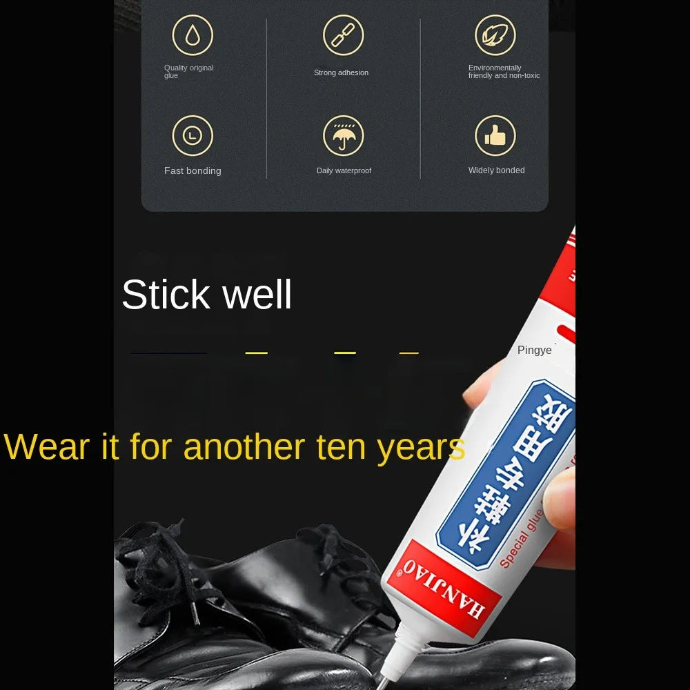 60ML New Adhesive Strong Shoe Glue PVA Waterproof Worn Shoes Adhesive Sole Bond Adhesive Boot Sneakers
