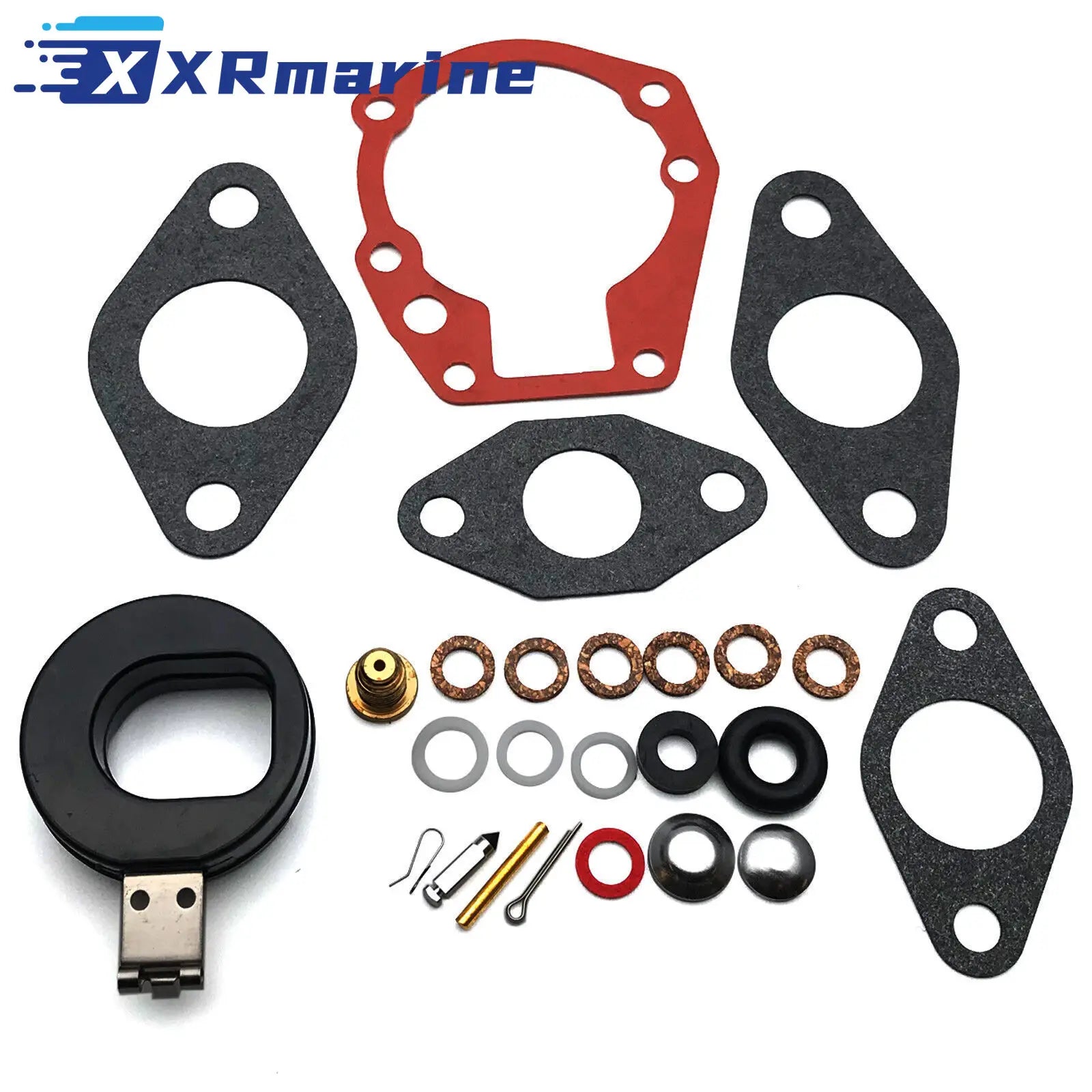 Carburetor Repair Kit 0439071 For OMC Johnson 2-Stroke Engines 1.5 2 3 5 5.5 6 7.5 10 15 18 20 HP 0382045 0382047 18-7043