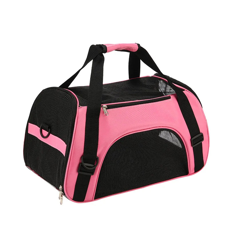 Breathable Pet Carrier Bag Summer Portable Shoulder Handbag for Cat Dog Outdoor Travel