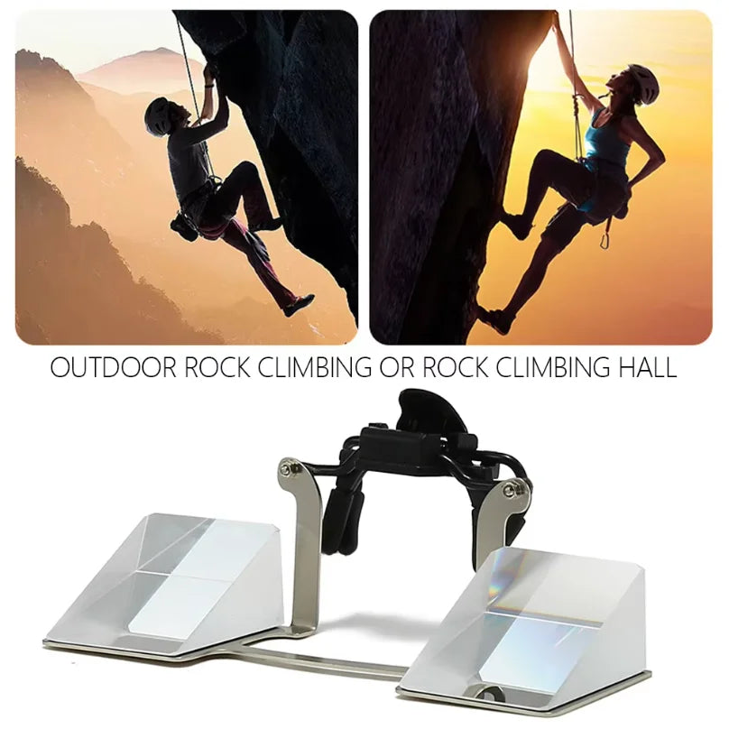 Outdoor Refractive Goggles Clip Climbing Rock Hiking Spectacles Belay Glasses Hight Transparent Comfortable Optical Glasses Clip