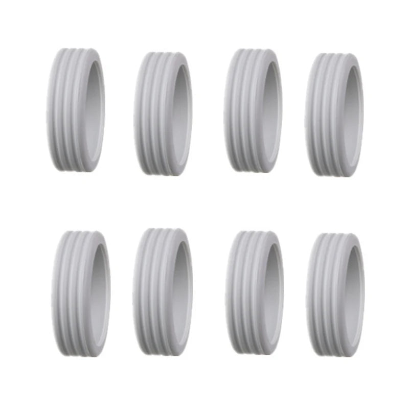 8pcs Luggage Wheels Protector Silicone Wheel Caster Shoes Travel Luggage Suitcase Guard Cover Accessories